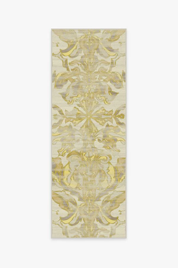 New ๐ Ruggable Transitional Damask Gold Rug ๐คฉ 5 New ๐ Ruggable Transitional Damask Gold Rug ๐คฉ - Image 5