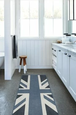 Outlet ❤️ Ruggable UK Flag Blue Rug 🔔 -Outdoor Rugs Store uk flag blue C RC 0749 27