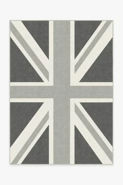 Best Sale 👍 Ruggable UK Flag Grey Rug 🔥