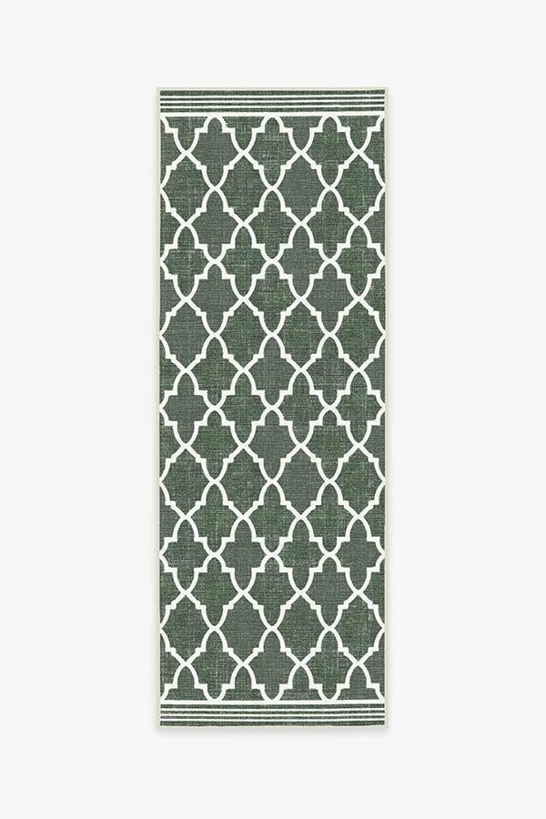 Cheapest โญ Ruggable Outdoor Varia Trellis Forest Green Rug ๐ 6 Cheapest โญ Ruggable Outdoor Varia Trellis Forest Green Rug ๐ - Image 6