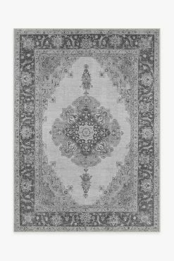 New 👍 Ruggable Victoria Grey Rug 🔔