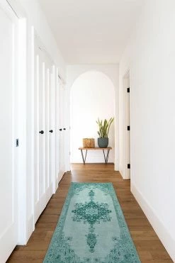 Discount ⌛ Ruggable Victoria Teal Green Rug 🔔 -Outdoor Rugs Store victoria teal green C RC 0420 27 V2