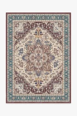 Budget 😉 Ruggable Vintage Heriz Ruby Rug 🤩