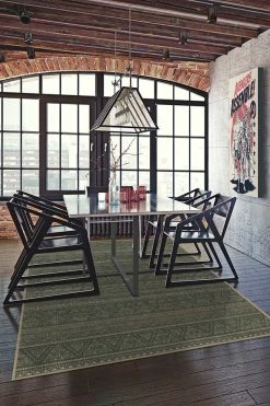 Cheapest 🧨 Ruggable Wakanda Forever Bronze Green Rug 👏 -Outdoor Rugs Store wakanda forever bronze green C RC MV028 57