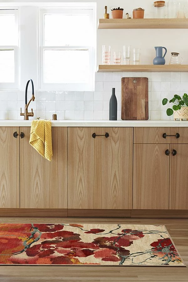 Top 10 🔔 Ruggable Watercolor Floral Coral Rug ⭐ - Image 8