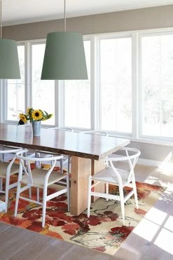 Top 10 🔔 Ruggable Watercolor Floral Coral Rug ⭐ -Outdoor Rugs Store watercolor floral coral C RC 0425 57 v2