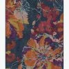 Brand new 😀 Ruggable Watercolor Floral Navy Rug 🧨
