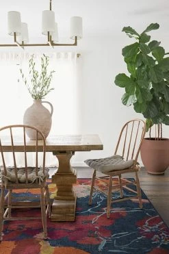 Brand new 😀 Ruggable Watercolor Floral Navy Rug 🧨 -Outdoor Rugs Store watercolor floral navy C RC 0426 57 V3