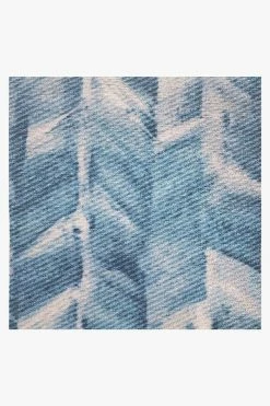 Cheap 😍 Ruggable Watercolor Herringbone Blue Rug 🥰 -Outdoor Rugs Store watercolor herringbone blue D RC 0528 27 V3