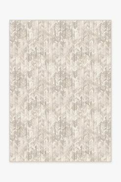 Wholesale โ๏ธ Ruggable Watercolor Herringbone Cream Rug ๐