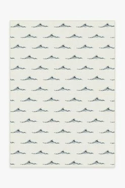 Hot Sale 🎉 Ruggable Whitecaps Indigo Rug 🧨