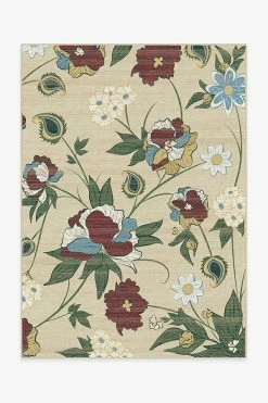 Flash Sale 🎉 Ruggable Wildflower Natural Rug 🌟