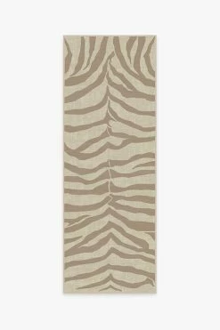 Best Sale ⭐ Ruggable Zebra Natural Rug 😉 -Outdoor Rugs Store zebra natural A RC 0026 27